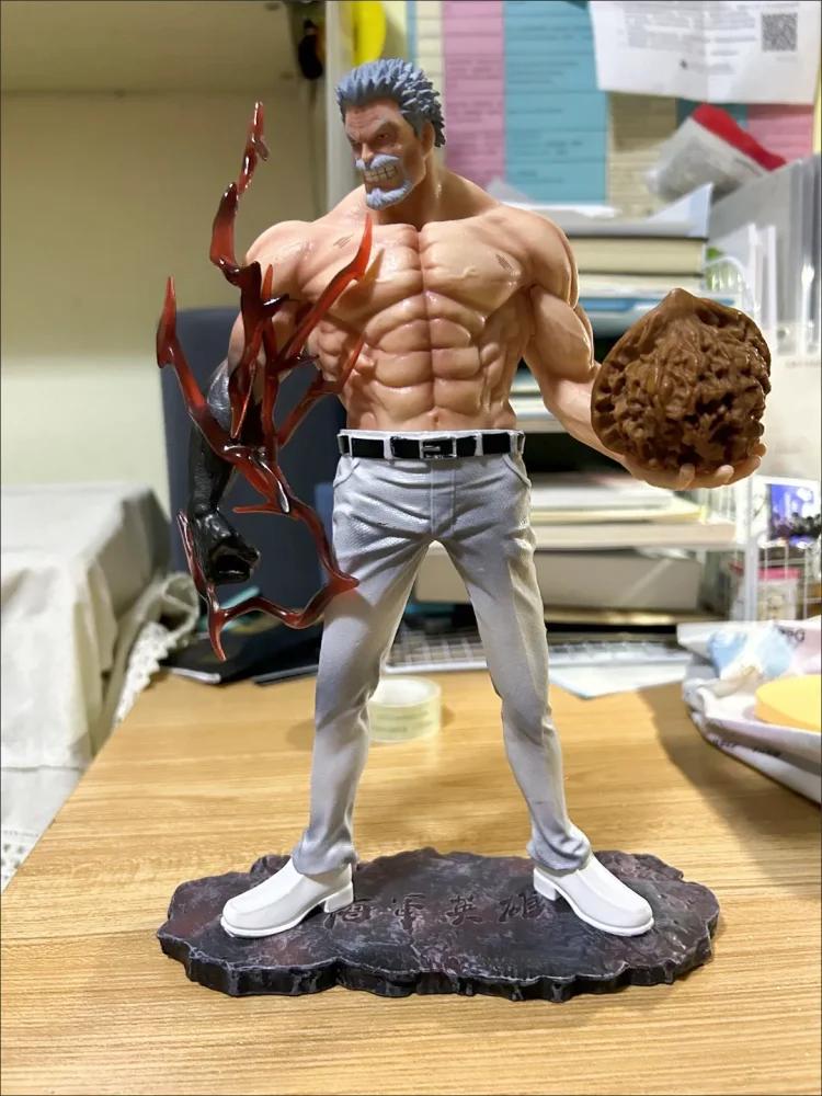 Anime  Figure Monkey D Garp Model Dolls Standing Posture Series Action Figurine Pvc Collection Desktop Ornament Gifta