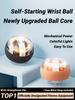 Self-Starting Multi-Functional Forearm Exerciser Power Ball Wrist Booster Trainer Hand Strength Grip Light-Up Strengthener