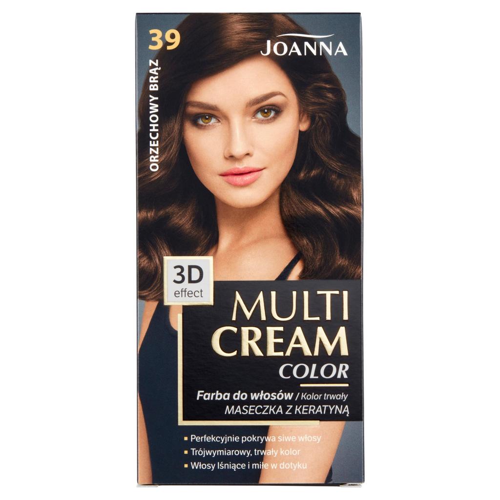 Joanna Multi Cream Hair Dye 39 - Chestnut Brown, 200ml