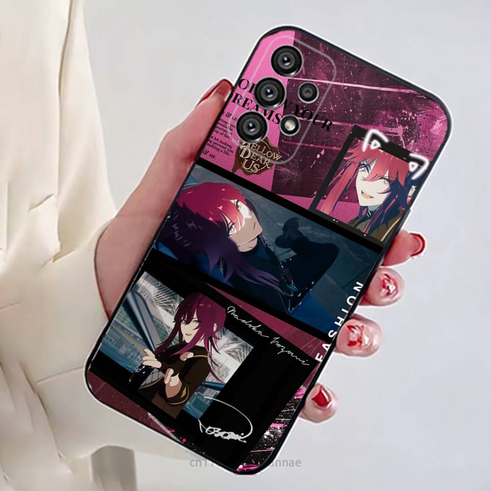 Nozomi Madoka Customizable Phone Case For Samsung Galaxy A13,21s,22,31,32,52,53,71,80,A91 Soft Black Shell