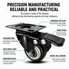 1.5" 2" 3" Swivel Caster Heavy Duty Trolley Wheel Durable Chair Wheels