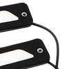 LED Daytime Running Lights 9in Silicone Bendable Lamp 2 Pieces Modified Bendable Super Bright Car LED Light Strip Front Rear For