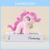 Cute Miniature Pony Plush Toy Keychain Soft Cuddly Keychain Accessory For Bags