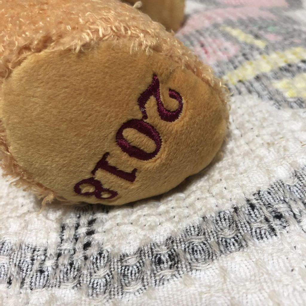 [Б/У] Б/у плюшевая игрушка мишка Тедди Steiff 2018