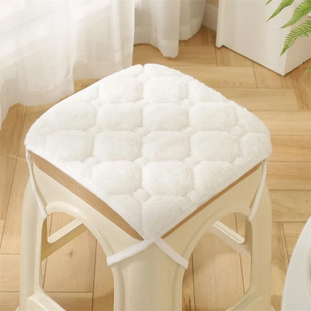 35x35cm Square Seat Pad Plush Chair Pad New Chair Cushion Home Office