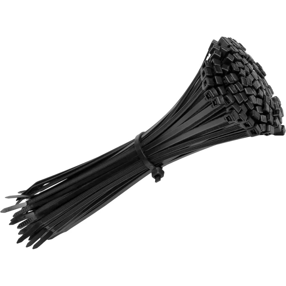 Cable ties 2.5X100MM, 100 PCS. Cable ties, black, short