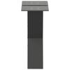 Vidaxl Nogi Do Stolika Kawowego, 2 Szt., Antracyt, 40X(30-31) Cm, Stal