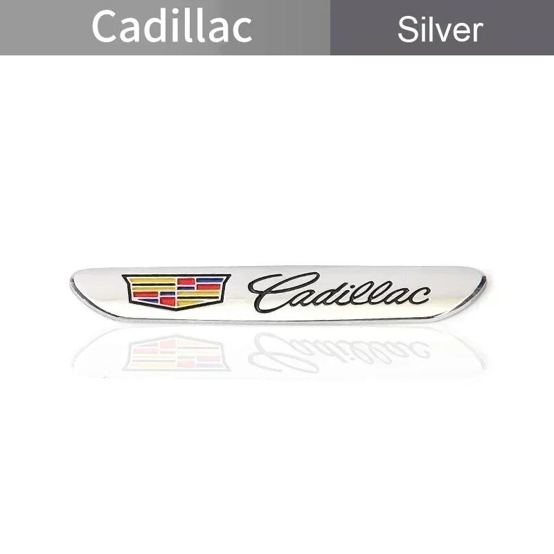Car Side Fender Stickers Auto Body Emblems for Cadillac ATS CTS DTS STS SLS SLR XLR BLS Seville Escalade Tiburon CT6 ptwrl77