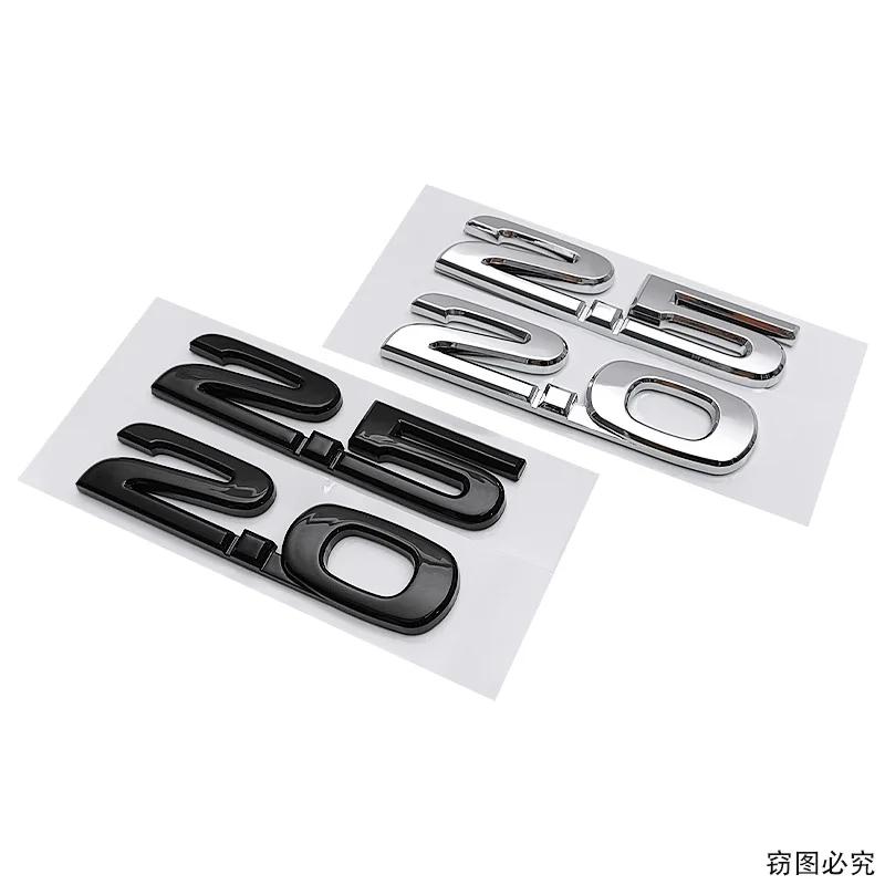 For Mazda 2.0 2.5 Badge CX5 CX3 CX9 RX7 3 6 GH Atenza Axela ABS Plastic Car Trunk Sticker Rear Body Decal Modified Accessories D10