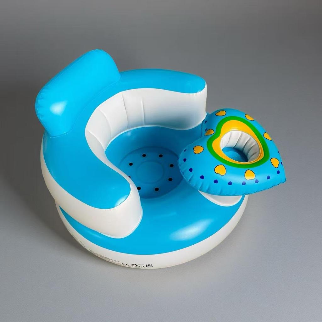 Надувной детский диванчик-сиденье НЛО - Обучающее кресло из ПВХ