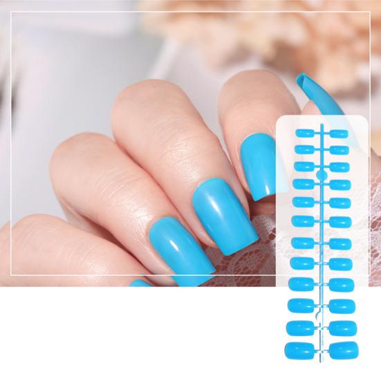 Solid Color Creative Nail Nail Art Patches Decor Detachable