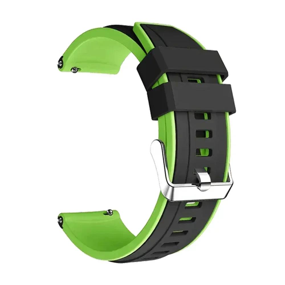 Силиконовый ремешок 20/22 мм для AMAZFIT BIP 6 5 BALANCE/Active 2 GTR/GTS 4 3 2 CHEETAH Спортивный браслет Для Garmin Forerunner 265 Ремешок