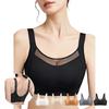 Sports Bra That Makes Your Breasts Look High Side Firmly Supports Your No Seamless Night Sports Large Size for Women M [veimia] Doesn't Move, Smaller,