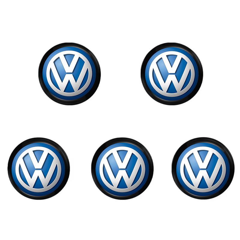 Car Door Keyhole Sticker Auto Lock Decoration Protection Decal For VW GTI Polo Golf MK6 MK7 MK8 Passat B6Tiguan CC T-ROC Hub Cap vhcp29