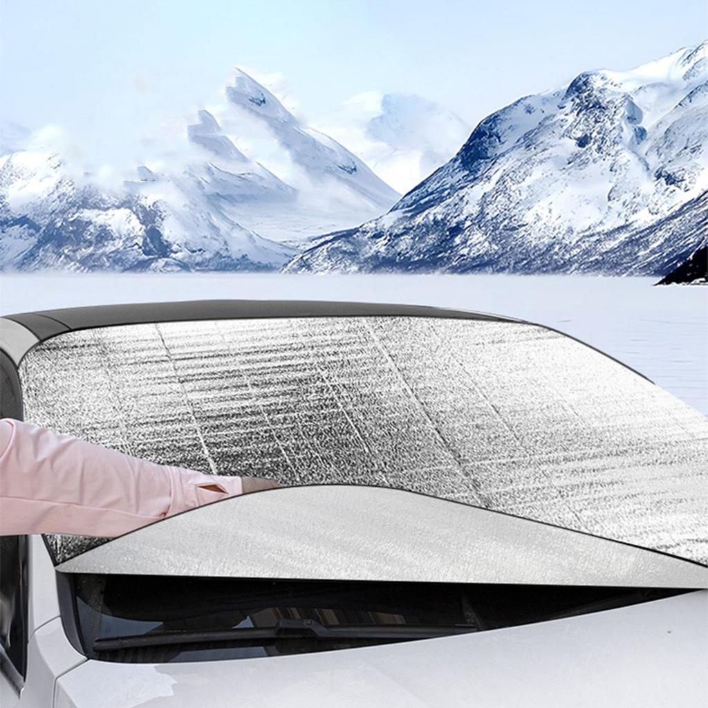 1Pcs Auto Windscreen Shield Universal Car Windshield Snow Cover Frost Ice Rain & Sun Protector for Cars Accessories