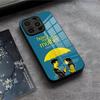 Чехол для телефона «Как я встретил вашу маму» Himym Для IPhone 17 Air 16 E Pro Max 15 14 13 Mini 12 Pro 11 Max Plus Черная стеклянная крышка