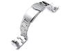 22mm Metal Watch Band Stainless Steel Oyster Bracelet V Clasp for Seiko Diver SKX011 and More SKX007, SKX009,