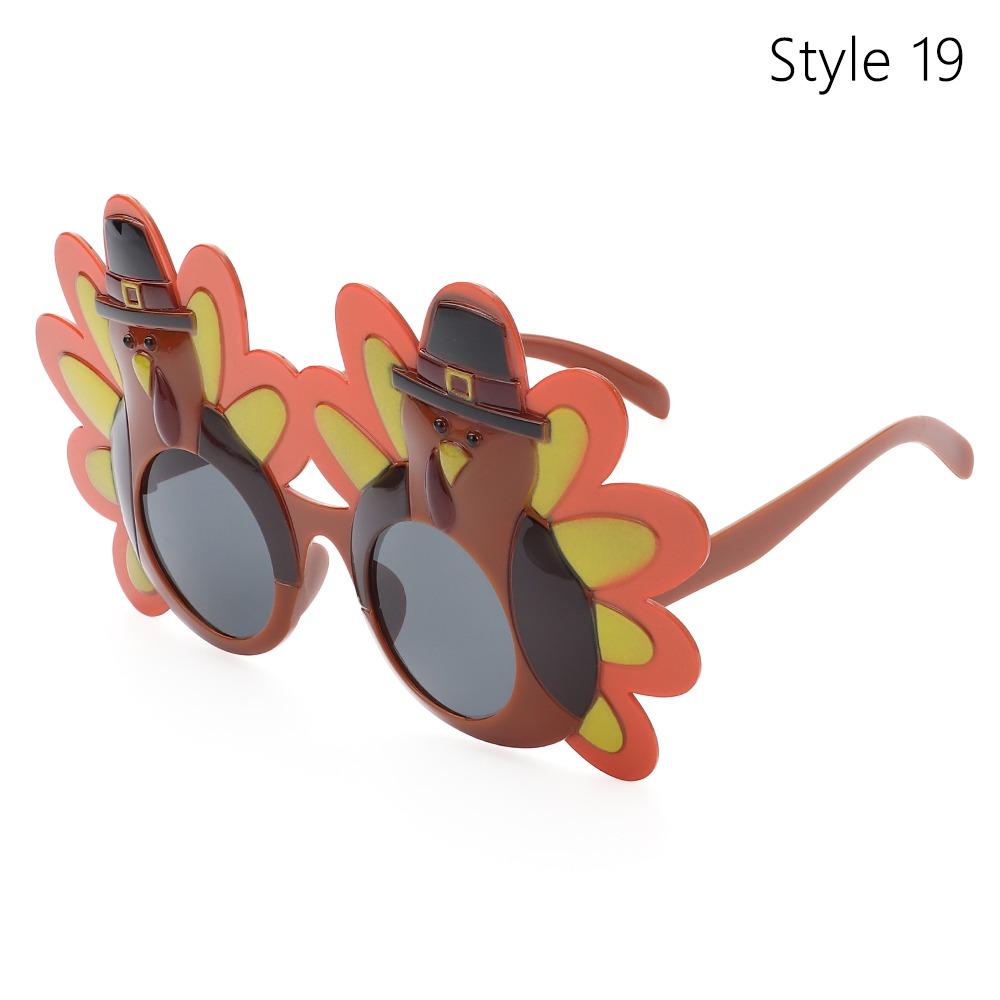 Fruit Design Funny Pineapple Sunglasses Trendy Beach Photo Glasses for Women & Men