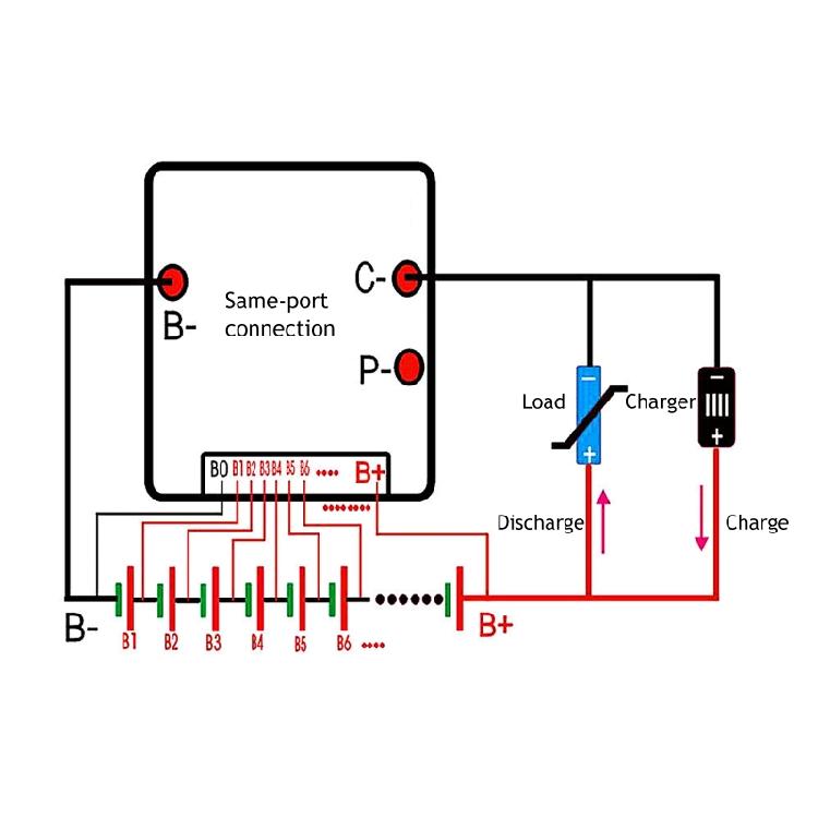 Аккумулятор для платы защиты с балансировкой 14S 48V 30A BMS- плата PCB для дома