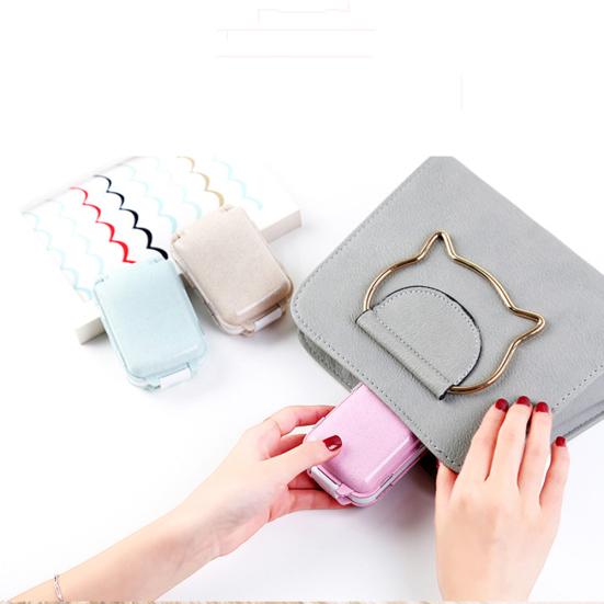 Портативный 8 отсеков, органайзер для хранения таблеток и лекарств, чехол-держатель