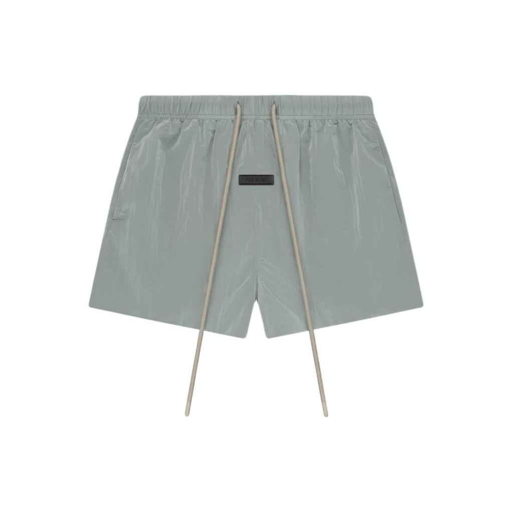 Fear of God Essentials Складные нейлоновые беговые шорты Seal Мужские Низ Серый 160SP244135F