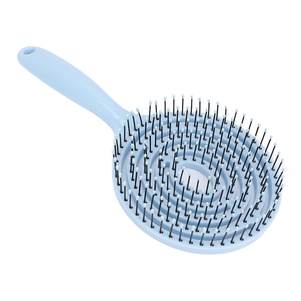 Vented Design Hair Detangler Brush Soft Round Hair Brush Salon Hair Comb For Women