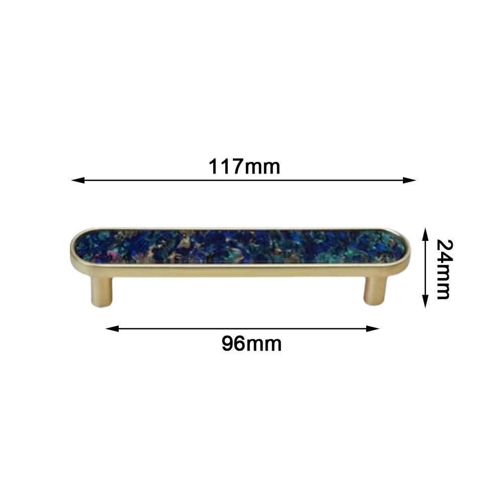 Zinc Alloy Cabinet Handle Pink Black Door Handle Simple Drawer Pull Dressing Table