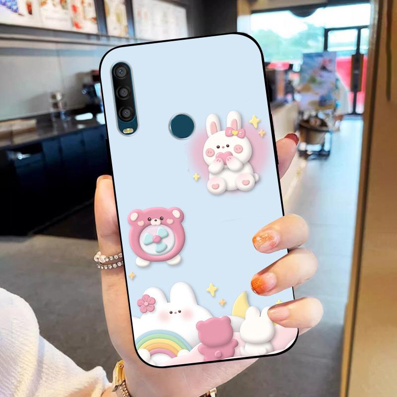Для Alcatel 1SE 2020 Чехол Мягкий Силиконовый Чехол-Оболочка Для Alcatel 1S 2020 Чехол для Телефона Модный TPU Ударопрочный Funda 5030D 5030F Capa