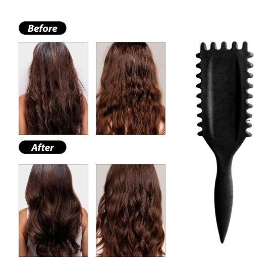 Щетка для волос с мягкой щетиной, определяющая завиток, для массажа кожи головы, для женщин и девочек, для формирования вьющихся волос, расческа для укладки, парикмахерский инструмент