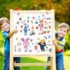 Disney Эстетичные Наклейки для Лица Зверополис 2 Листа DIY Детские Игрушки Детские Пазлы Декор для Вечеринки Подарочные Награды
