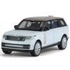 Сплав 1/43 Симуляция Land Rover Range Rover SV2022 Внедорожник Модель Машины Дети Инерционный Мальчик Машина Подарок Домашний Декор Миниатюра
