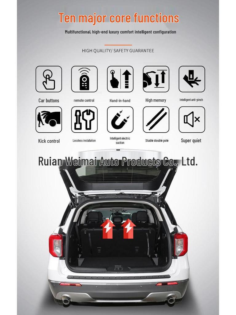 Ford Mondeo Edge EVOS Smart Electric Tailgate One-Kick Remote Control Module