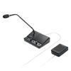 SANWA DIRECT Микрофон-динамик с регулировкой громкости 4 м, управление без рук, кабель, черный, 400-MCIP002