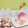 Sanxin Peach Silicone Mold for DIY Jelly, Bowl, Cake, and Mousse.
