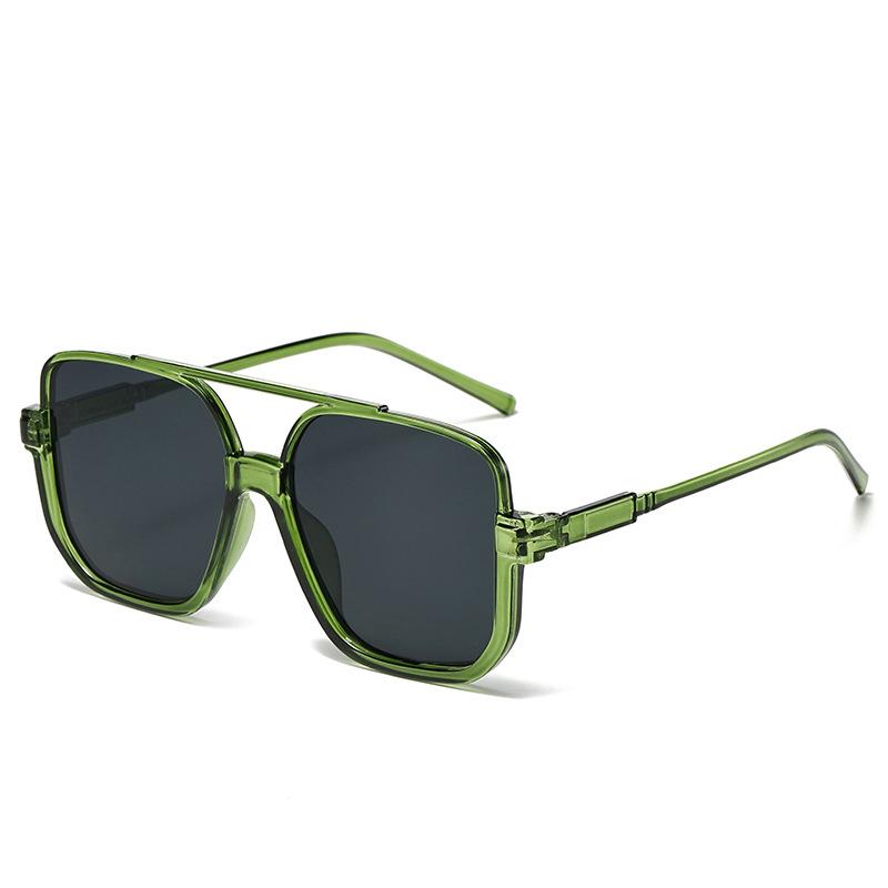 Ретро Большие Полуободковые Женские Квадратные Солнцезащитные Очки Черные Круглые Крутые Мужские Солнцезащитные Очки Цельные Дизайнерские Авиаторы Солнцезащитные Очки для Женщин