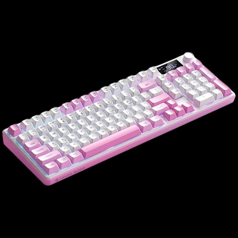 Lenovo Aurora GK10 Lite 98-Key Tri-Mode Wireless RGB Gaming Keyboard