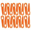 50 шт. Пластиковые ножи для -STIHL FSA- 45 Аккумуляторный триммер для травы Головки косилки Лезвие триммера для травы Садовый электроинструмент Аксессуары
