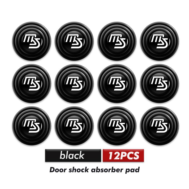 For Mazda 4/8/12pcs Car Door Silent Buffer Pad Silicone Anti Shock Shock Absorber 3 6 CX5 2 CX3 CX9 MX5 RX8 Axela Demio Atenza nh1