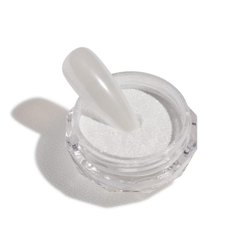 Пудра для дизайна ногтей Goya Hailey Aurora Pearl - Волшебное зеркало Лунный свет Гель для декора