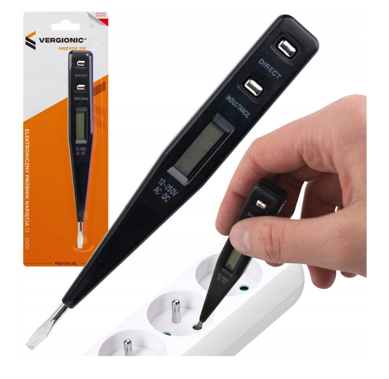 Electronic Voltage Tester 12-, Tester & Meter