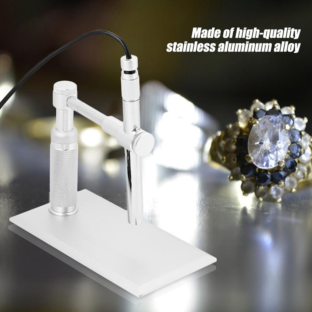 USB Digital Microscope Magnifier Camera Stand Webcam Magnifier Loupe