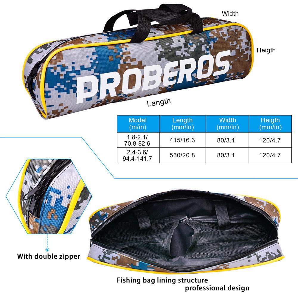 Proberos Удочки для метания Дорожный комплект Морские удочки для дальних дистанций Удочки Пакет рыболовных снастей Комбинированная леска Трансграничное место желаний
