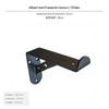 Heavy-Duty Lipped Bracket High Load-Bearing Capacity Shelf Support for Warehouse
