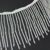 Handmade 11cm Gem Beaded Curtain Lace for Performance Costumes