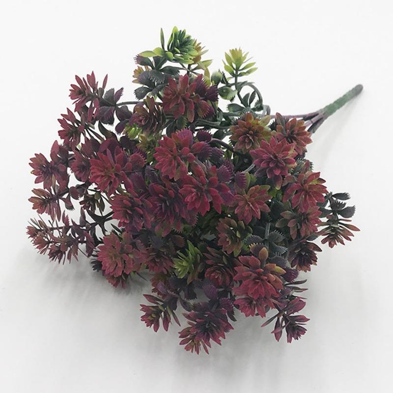 3 пучка 28 головок искусственные растения суккуленты пластиковые поддельные суккуленты растения для дома, сада, свадьбы, украшения гостиной