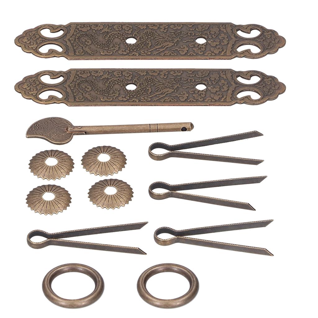 Дверная ручка, античная латунь, изысканный узор, прямая ручка, аксессуары для шкафа, гардероба