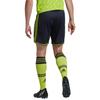 adidas Мужские черные брюки Manchester United для футбола, умеренно прямые HE2980