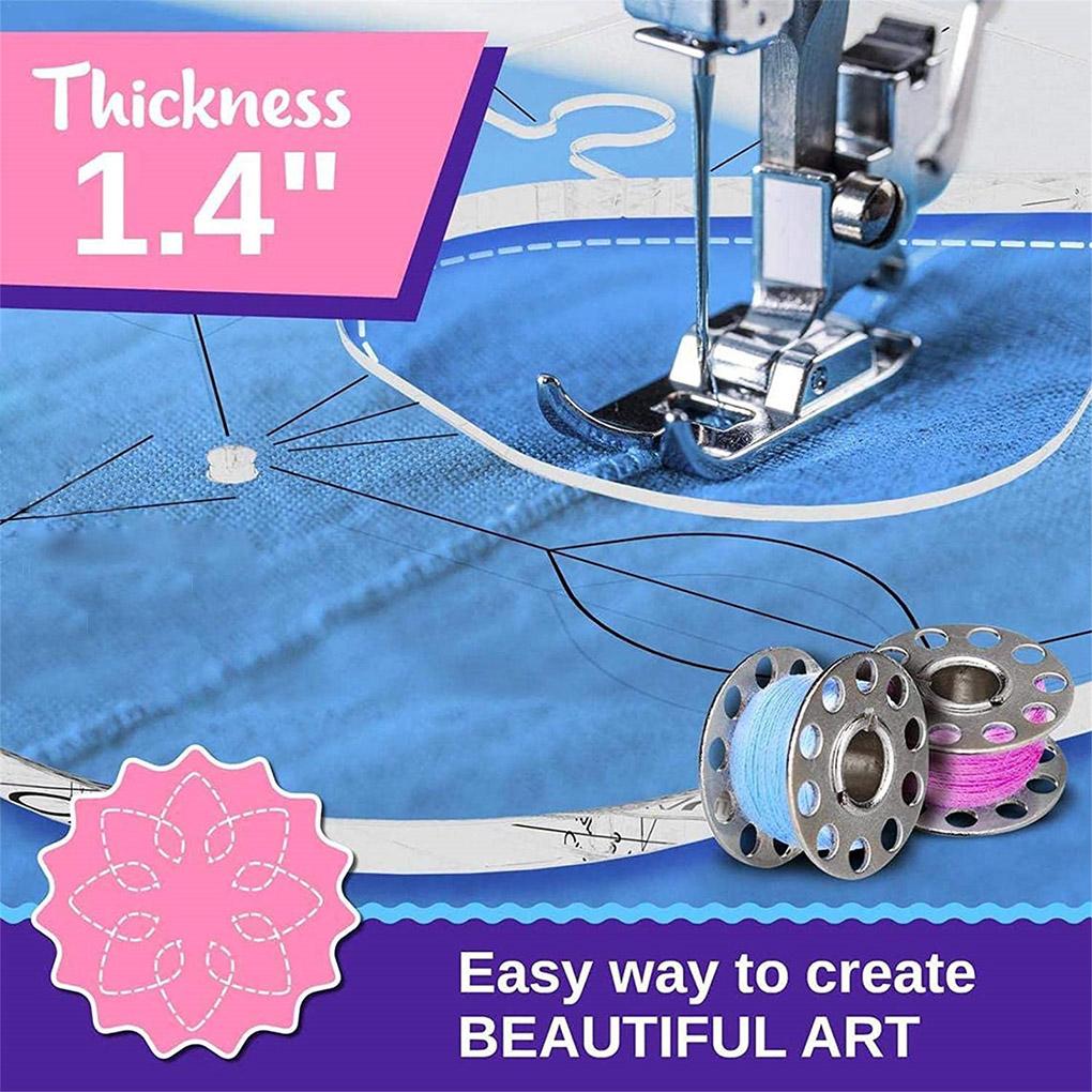 6 шт. линеек для квилтинга акриловые шаблоны для самостоятельной работы швейная машина ткань