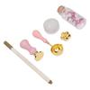 Wax Sealing Kit  Making  Removable Handle Vintage Style Sealing Wax Set for Letter Handicraft