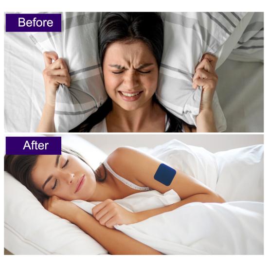 60 шт. пластырей для сна натуральные растения быстродействующие пластыри для улучшения сна портативные дорожные для мужчин и женщин тело